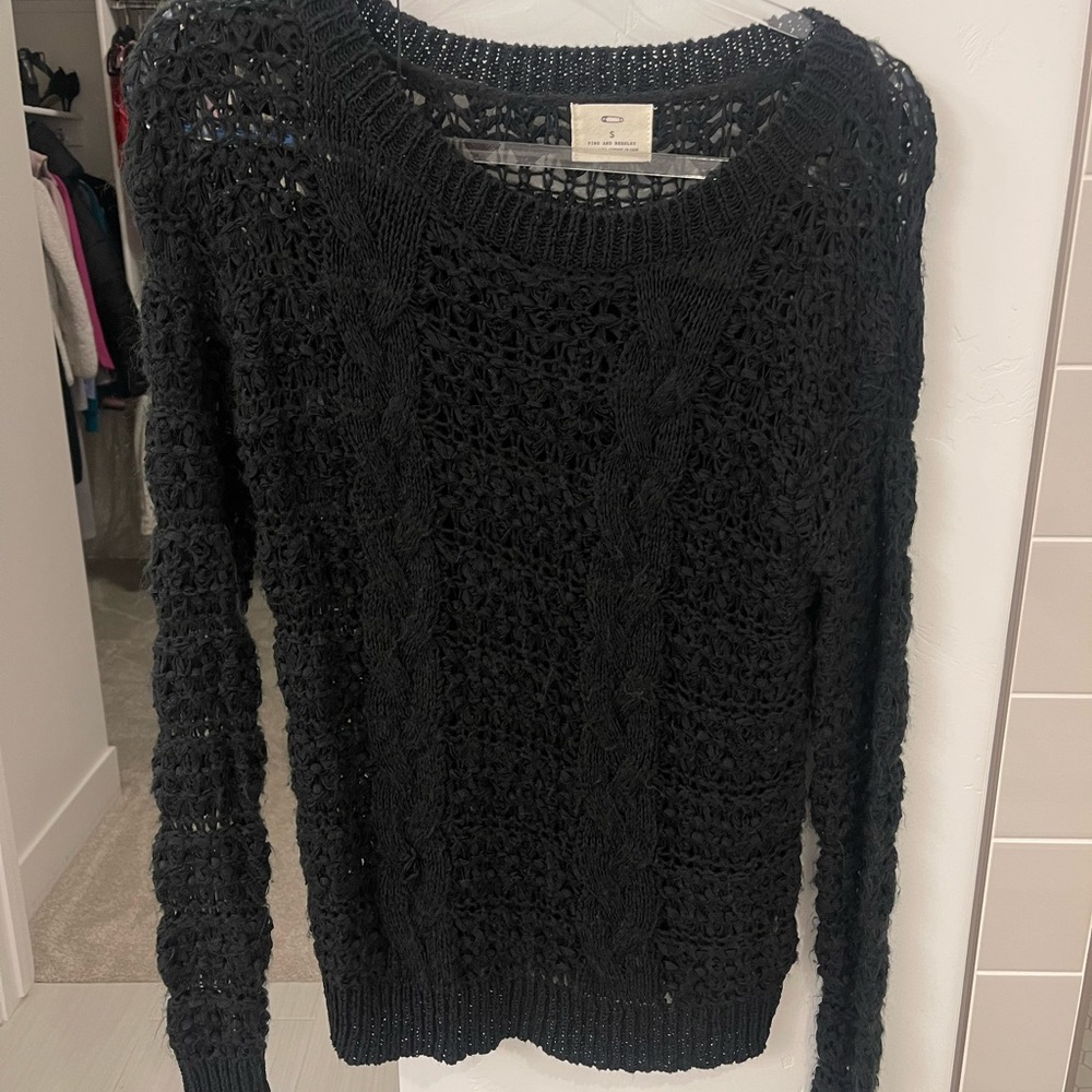 Urban outfitters black sweater size small